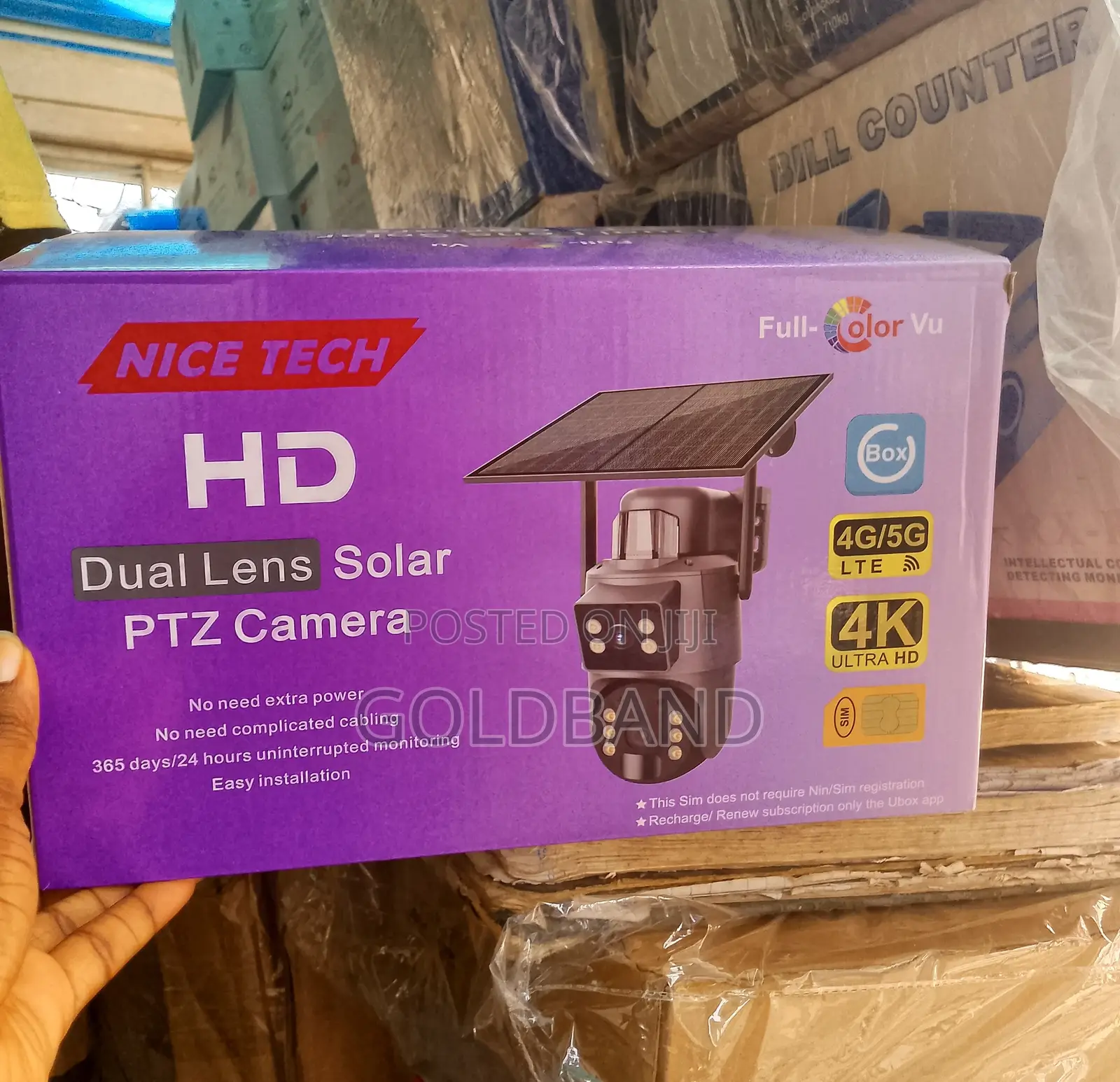 Solar Hd Camera – Clear Lens, App Access, Motion Alerts