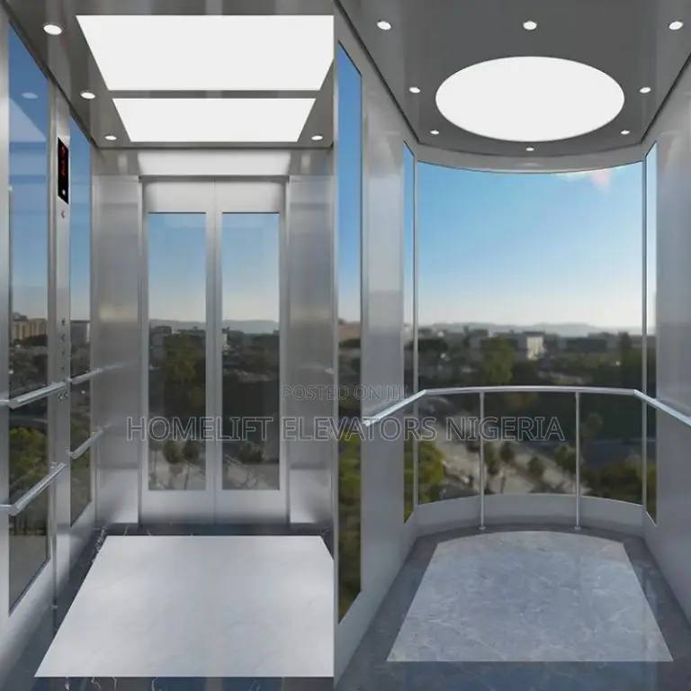 Glass Round Commercial Residential Lift