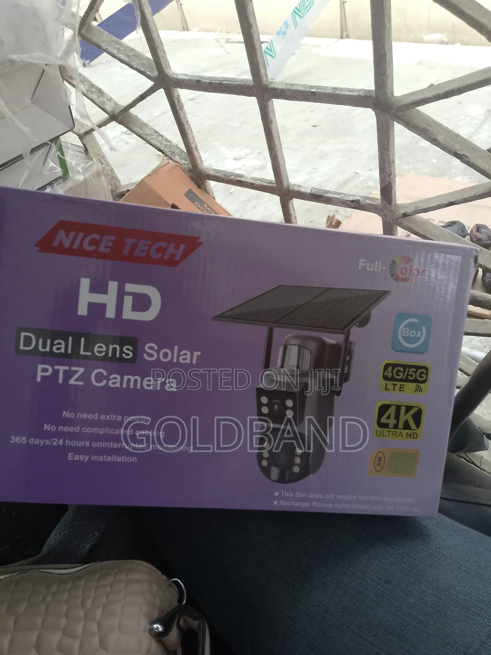 360° Solar PTZ Cam – Wireless Hd, Night Vision, Ubox Ready