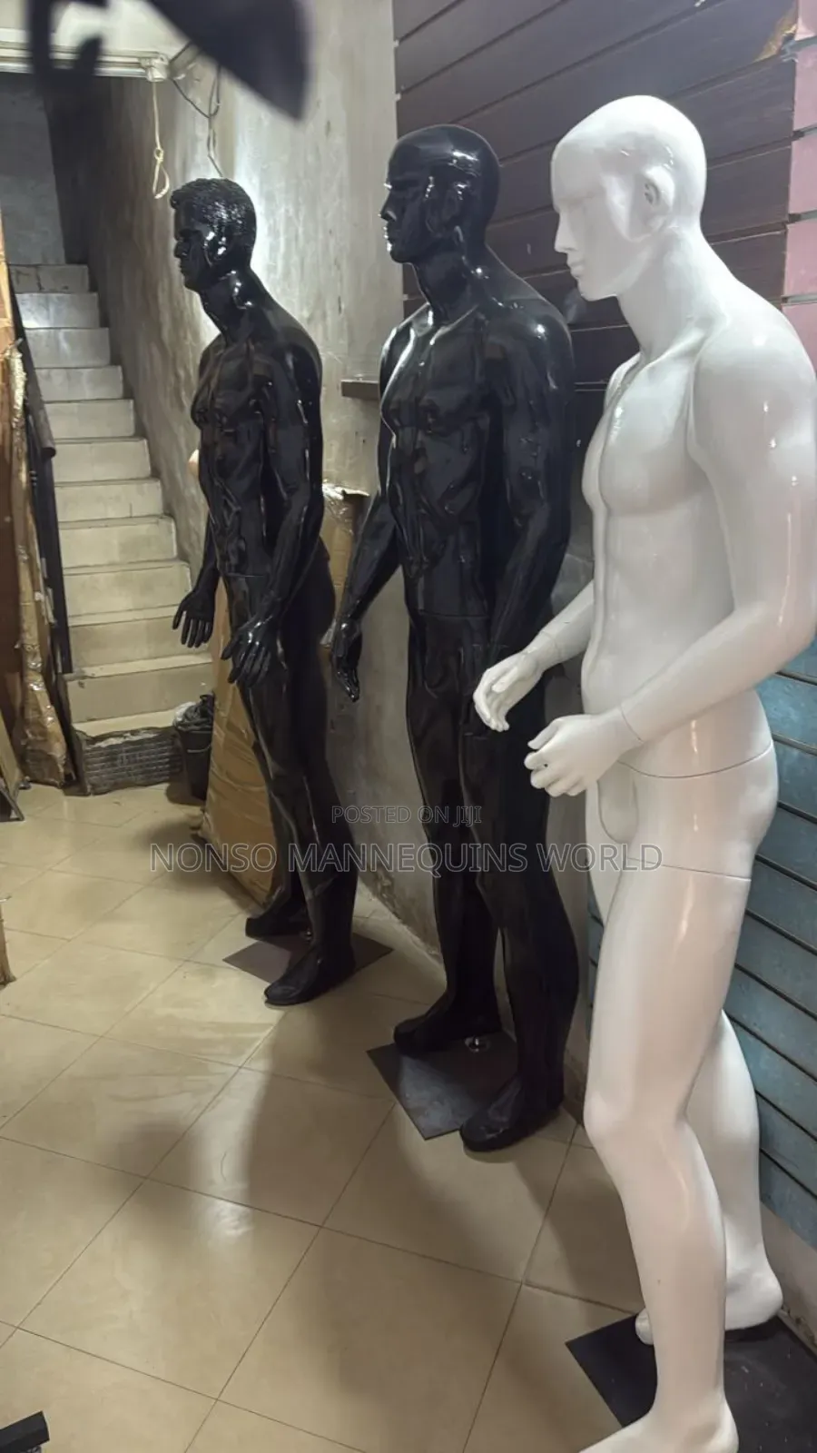 Nigeria Made Fiber Male Mannequin Of Different Colours