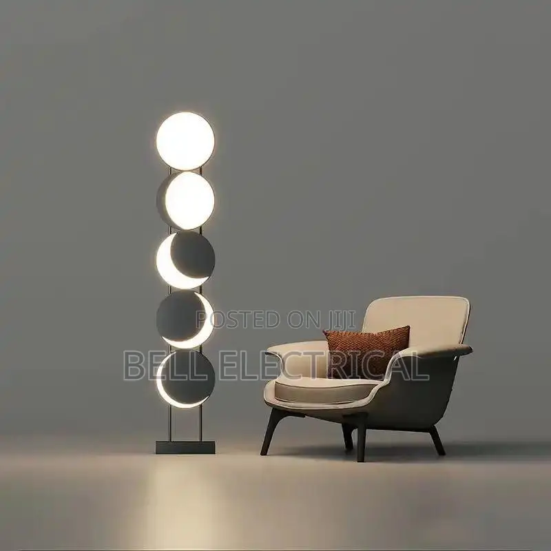 Decoration Creative Art Sun Moon Floor Lamp