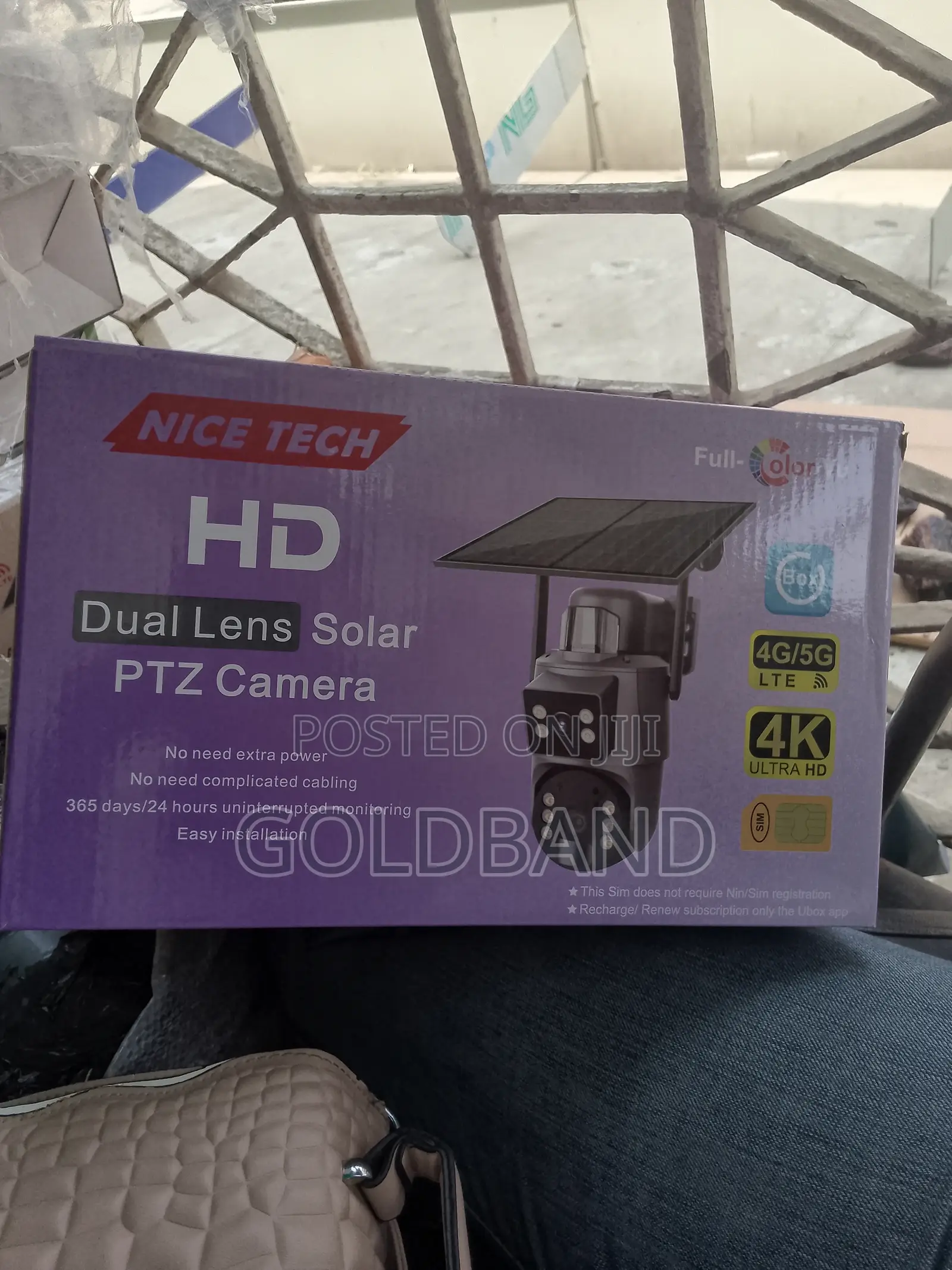 Solar PTZ With Auto Tracking – Hd Video, Ubox App Access