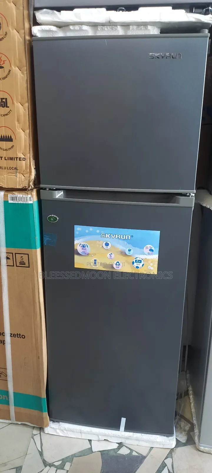 Skyrun Low Voltage Standing Fridge Stabiliser Free Model