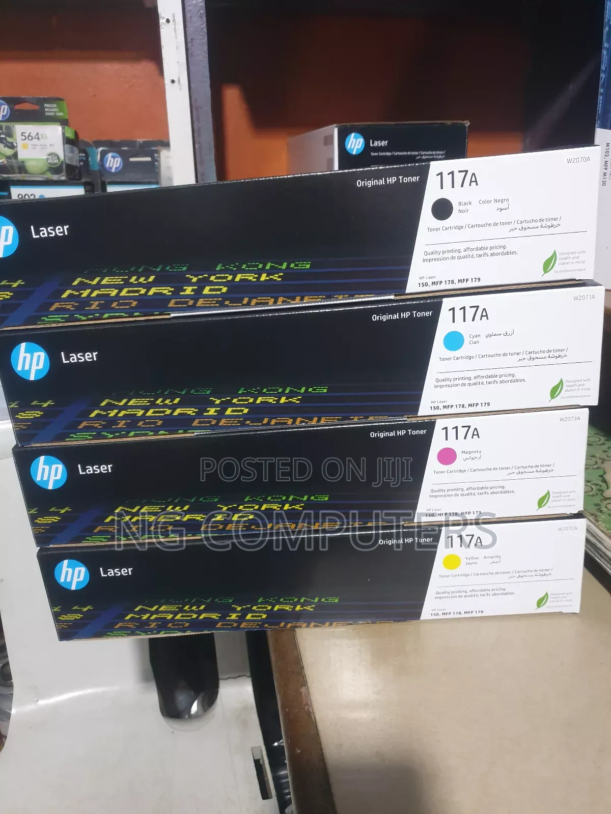 Original Hp Toner 117a W2070a