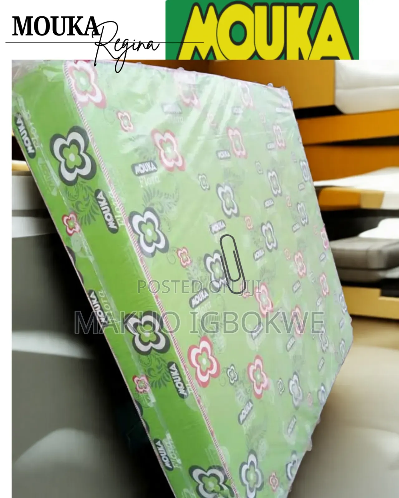 [Ib] Mouka Flora 6 by 6 by 8inches King's Size [+3yrs Warranty