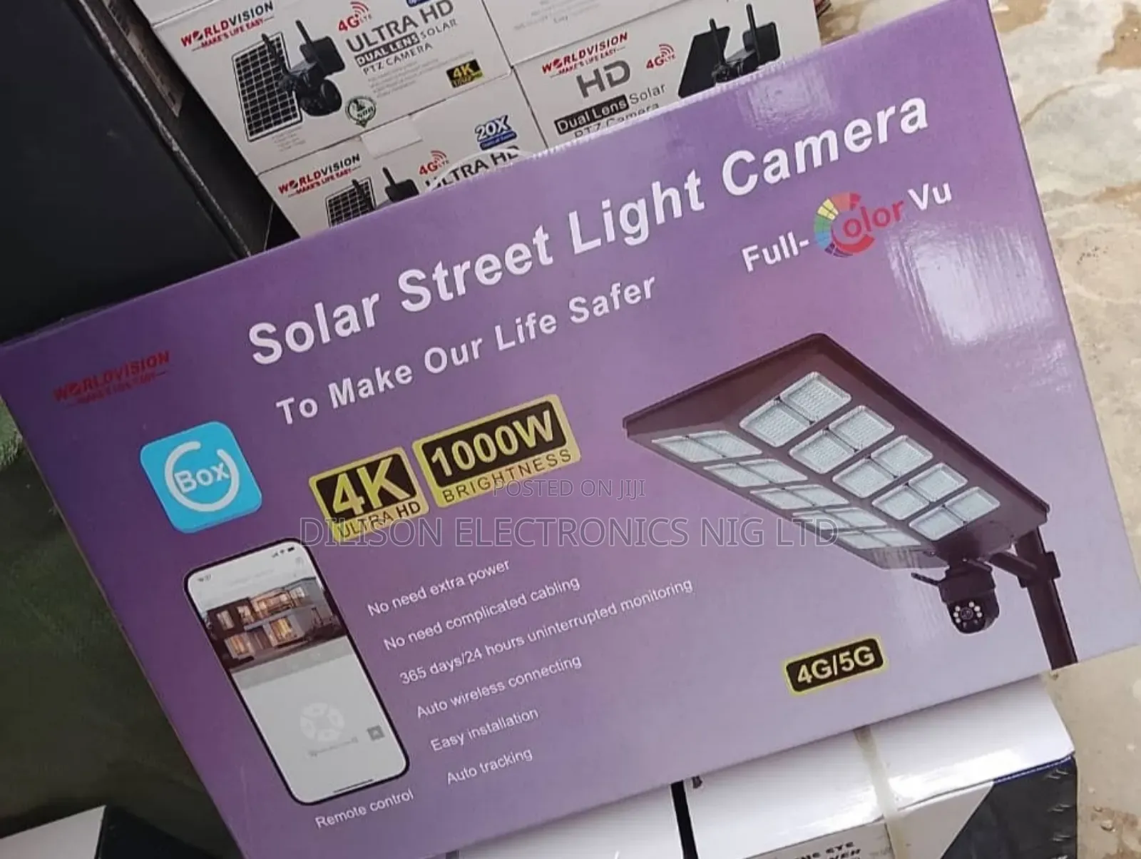  Intelligent Solar Security Camera