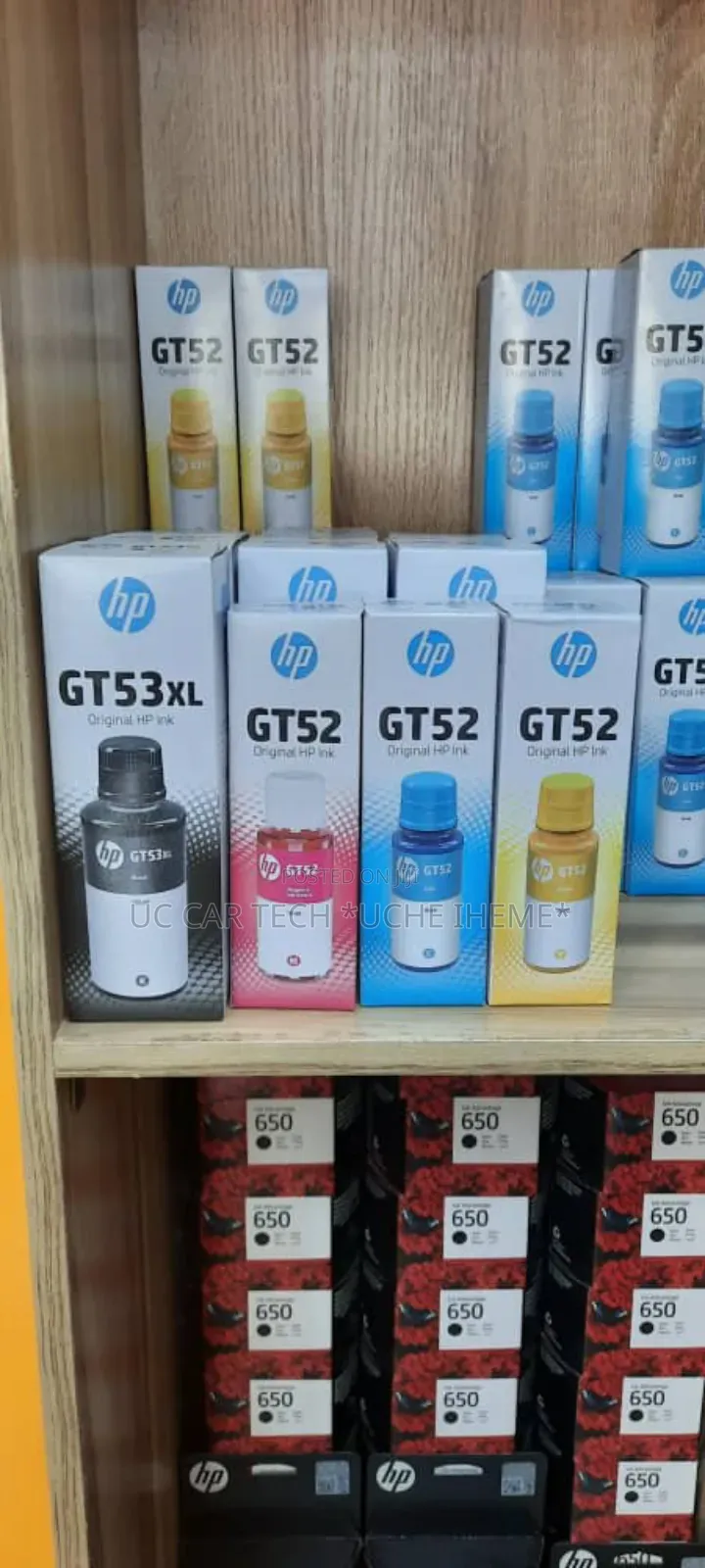 Printer Ink Cartridges Black Gt53xl