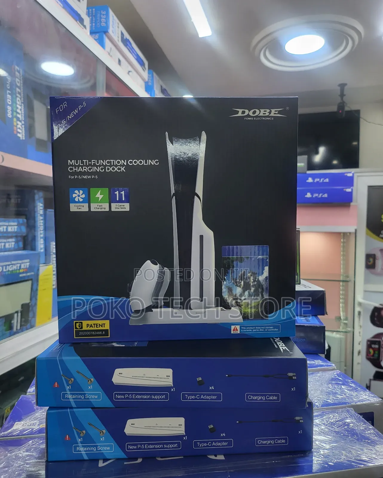 Multi Function Cooling Charging Duck for Ps5