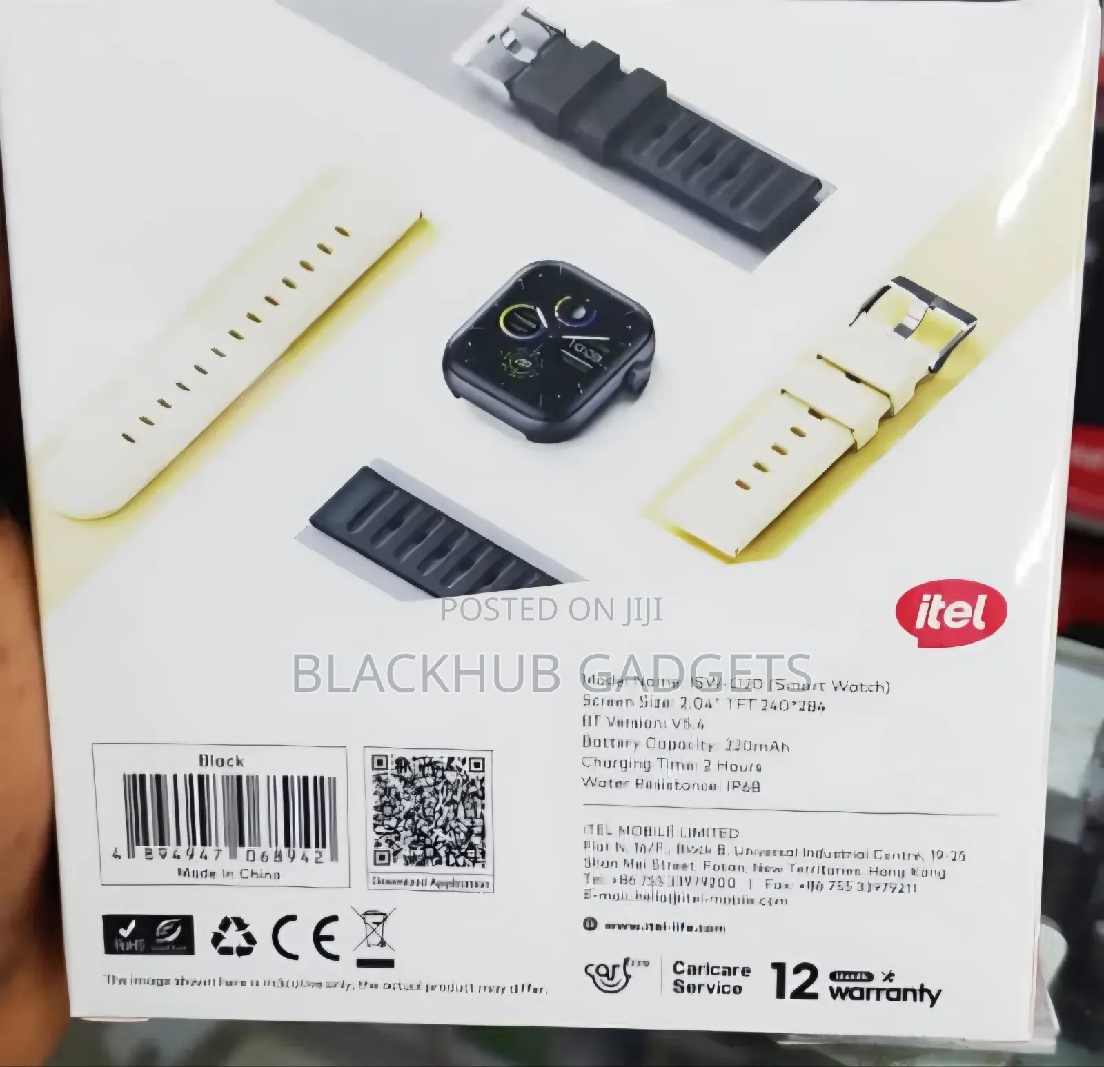 Itel Smart Watch Fit 020