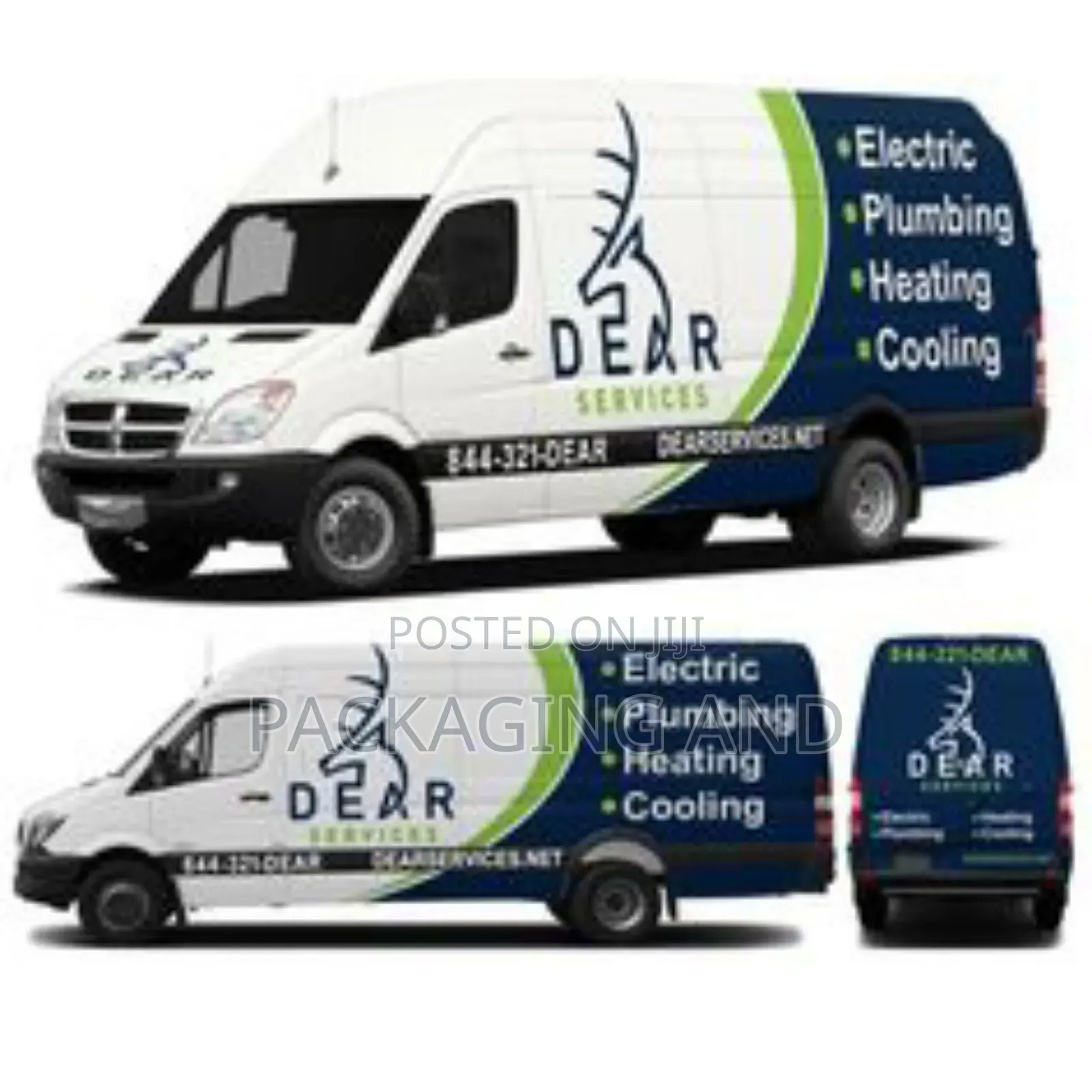 Branded Vehicle for Advertisement