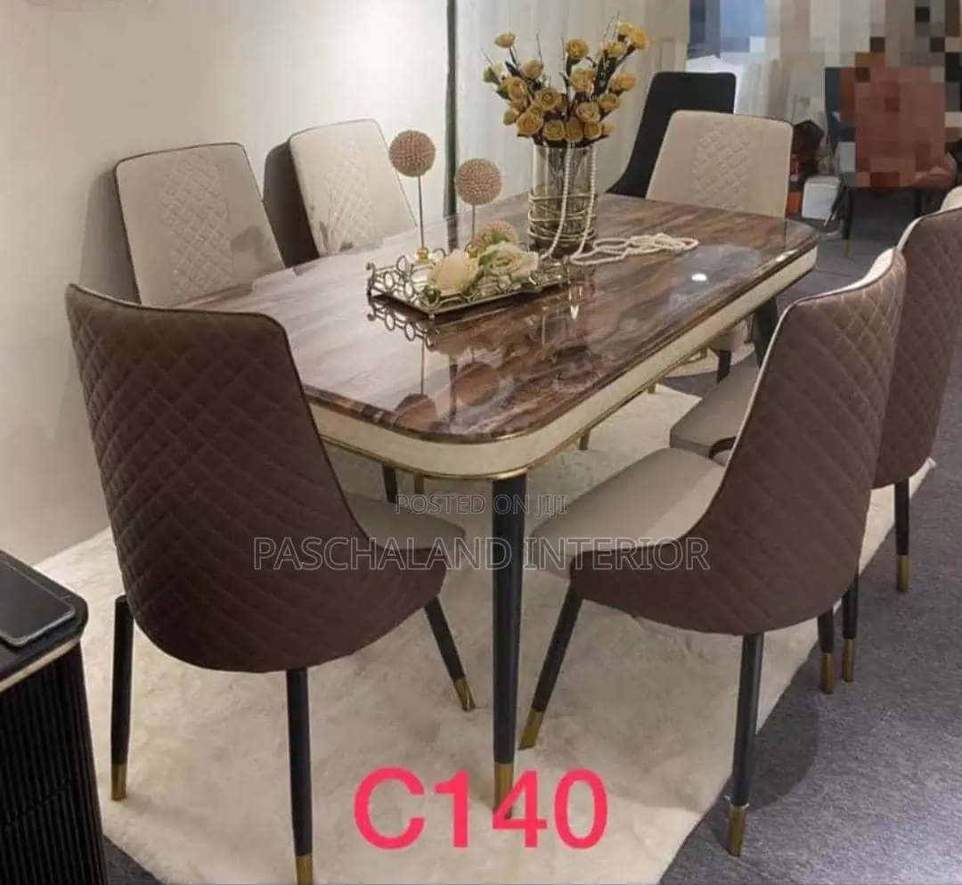 Marble Top Dining Set