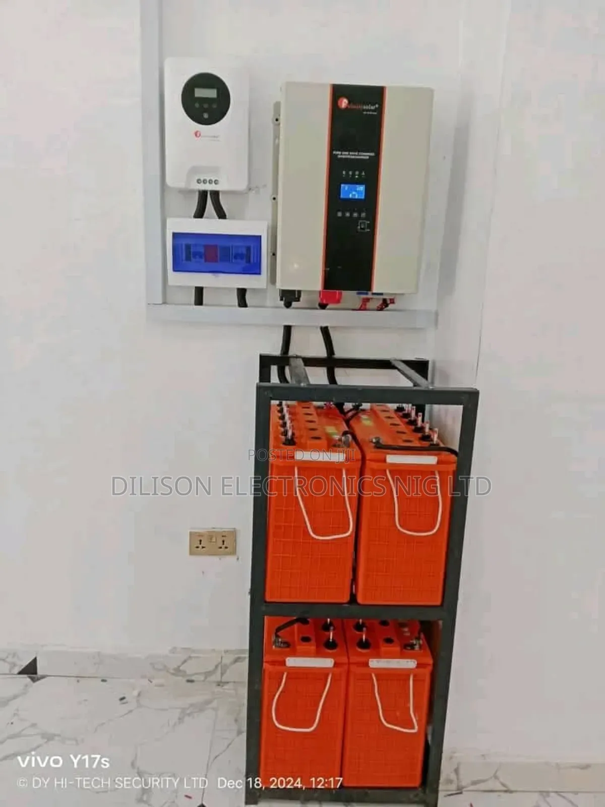 5kva-48v Yahako Setup/ 4pcs-Tubular/12pcs-300w by Dilison