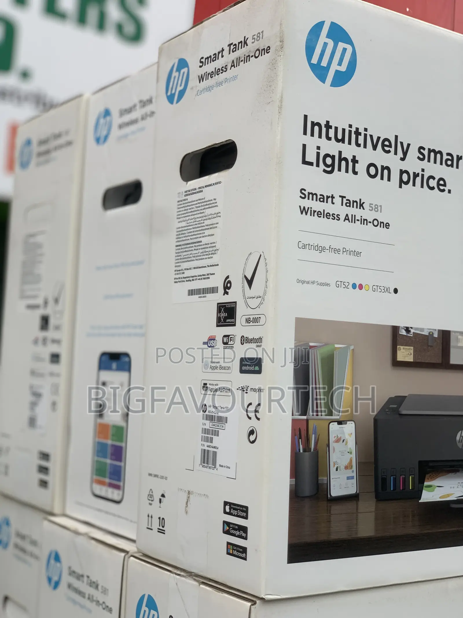 Hp Smart Tank 581 All-in-One Printer (4a8d4a)