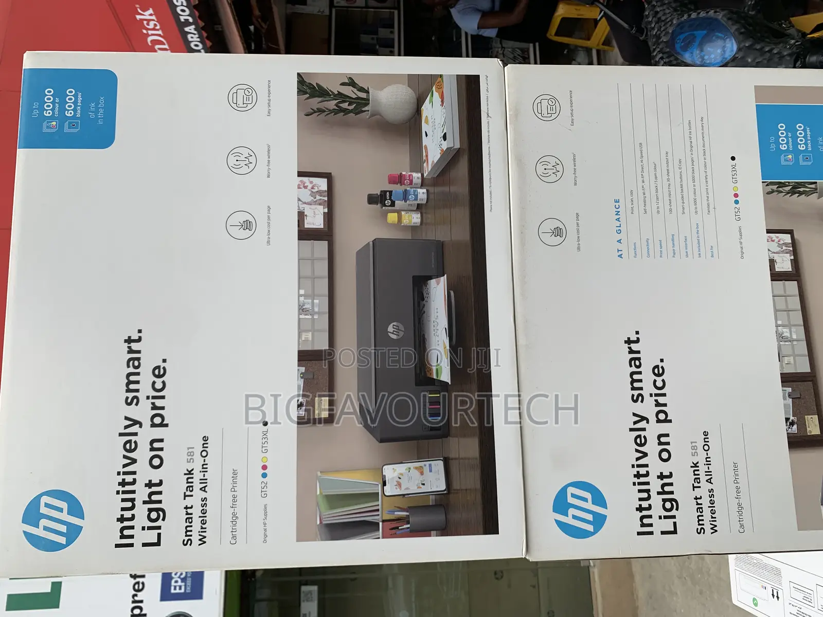 Hp Smart Tank 581 All-in-One Printer (4a8d4a)