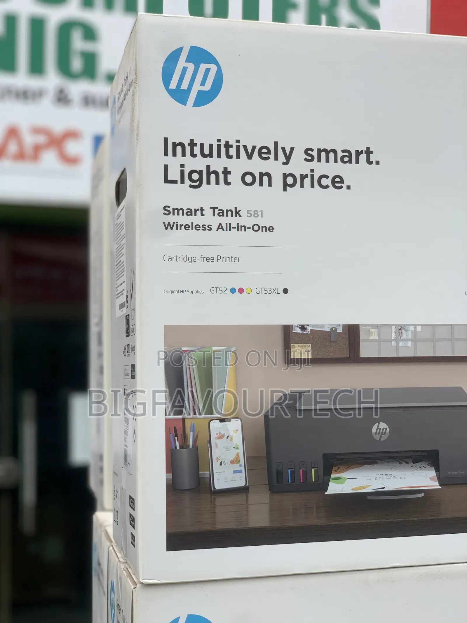 Hp Smart Tank 581 All-in-One Printer (4a8d4a)
