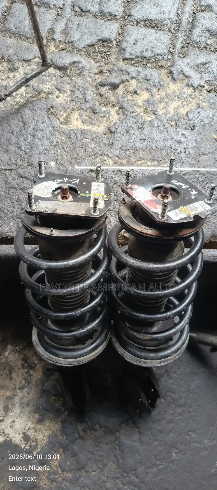 Front Shocks Ford Edge 2014 Model