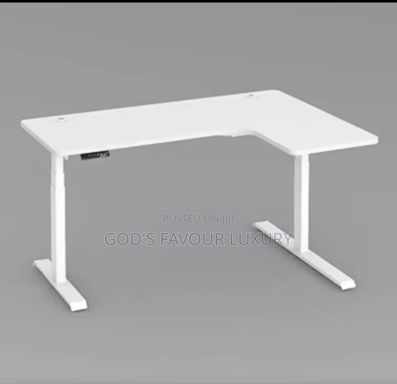 Electric Adjustable Height Desk L Shaped.
