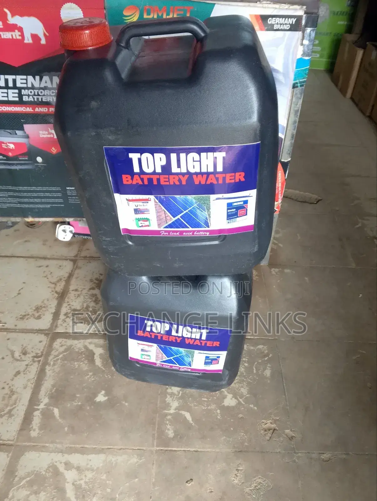 Distilled Battery Water for Lead Acid Battery 20litres