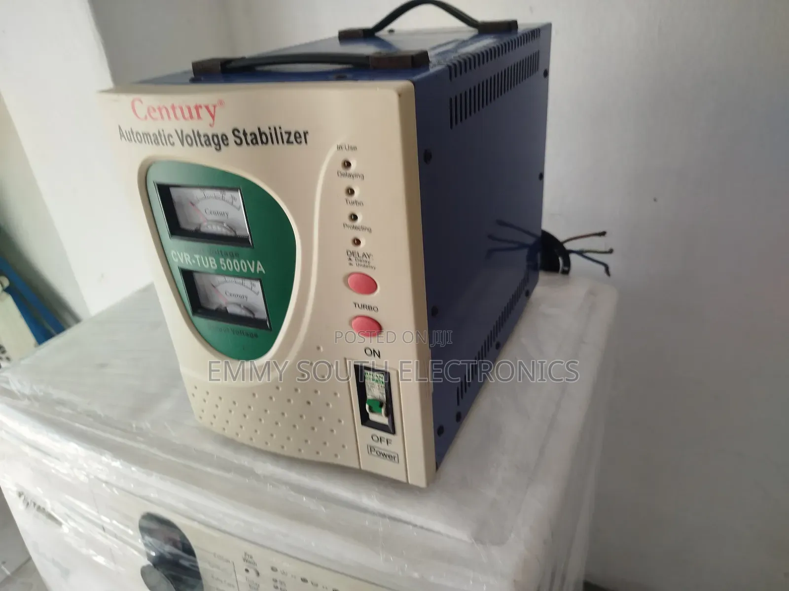 Century Automatic Voltage Stabilizer 5000 Watts 3 Months Usd