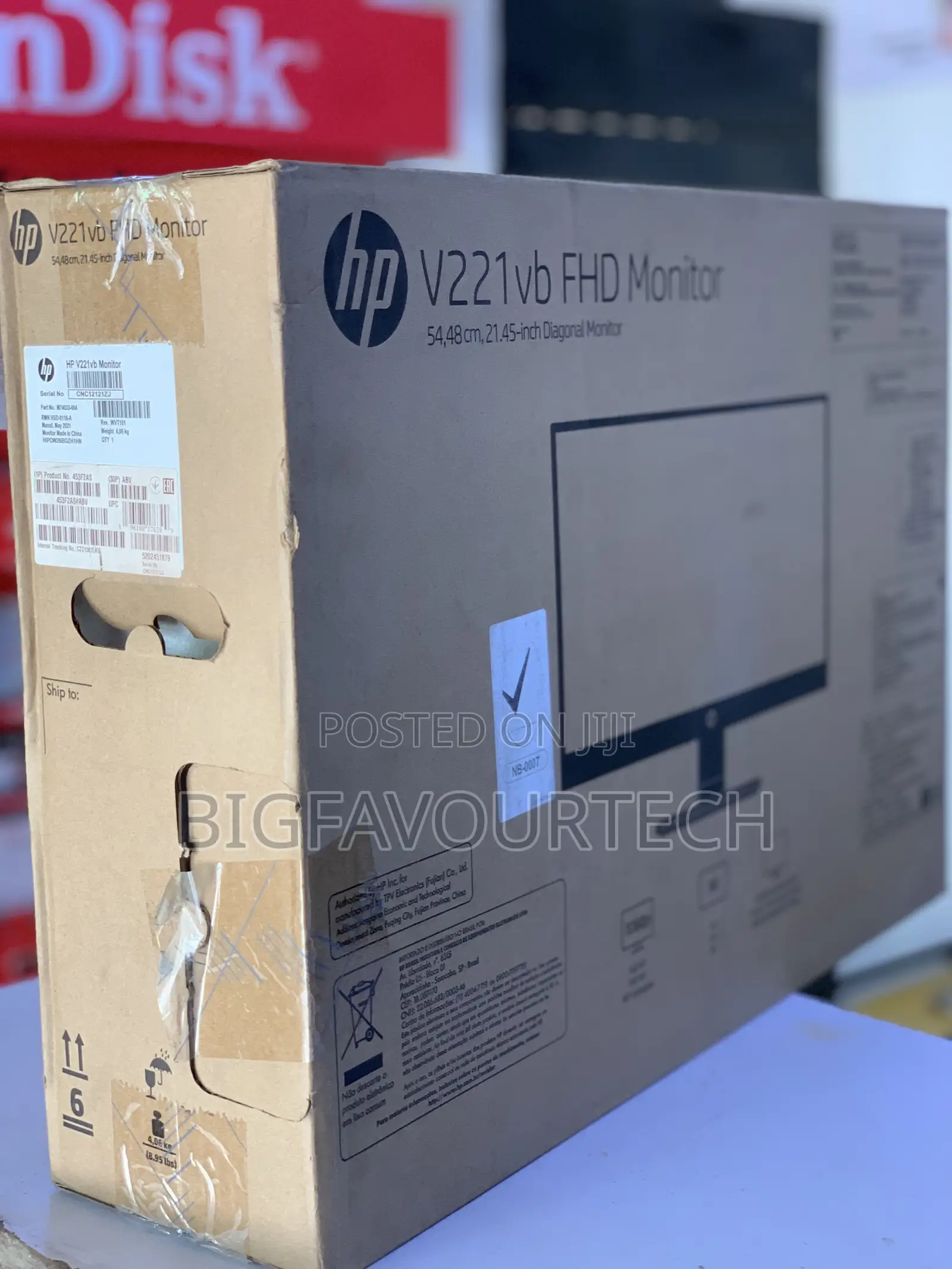Hp V221vb 21.5 Monitor