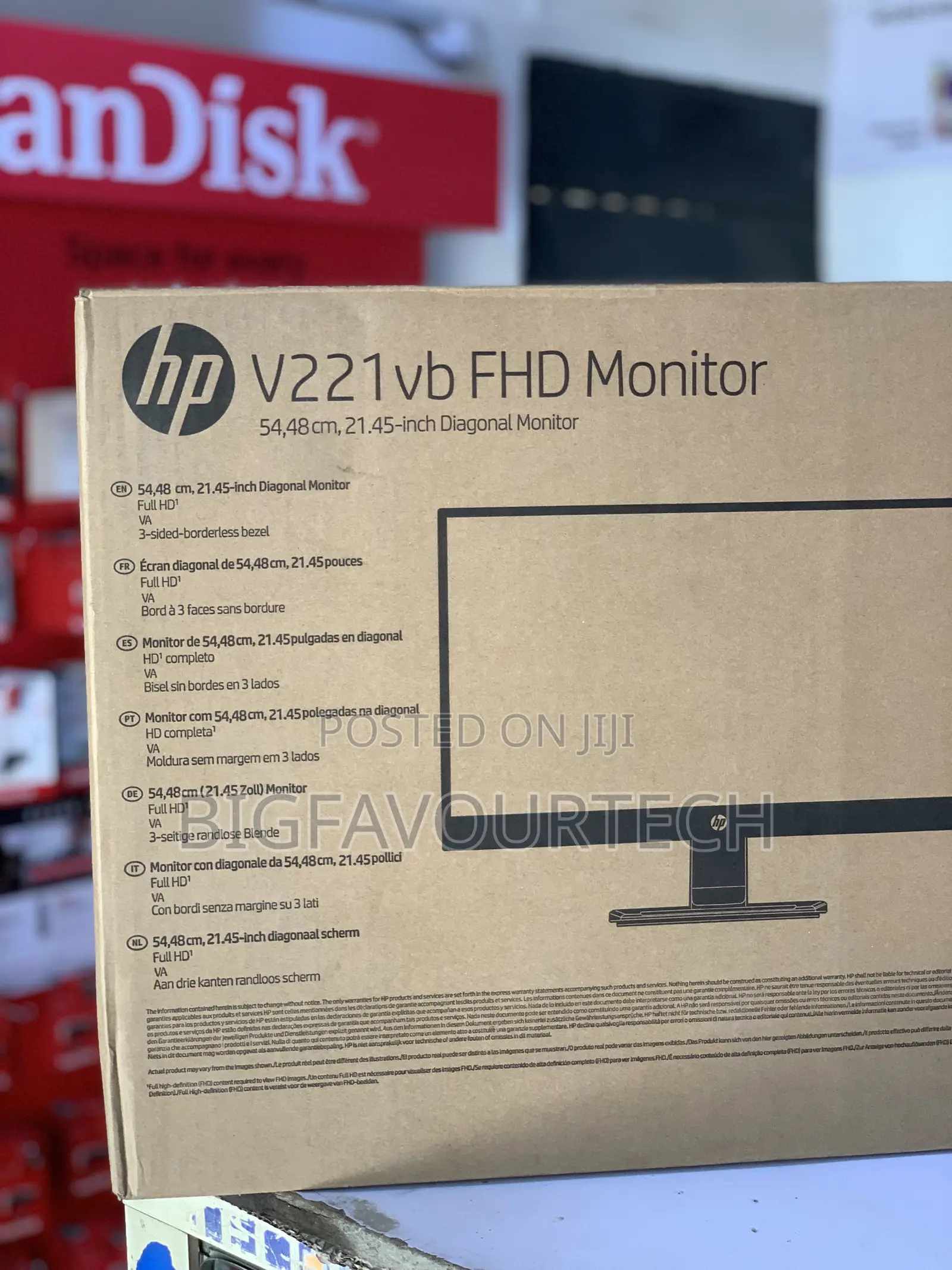 Hp V221vb 21.5 Monitor