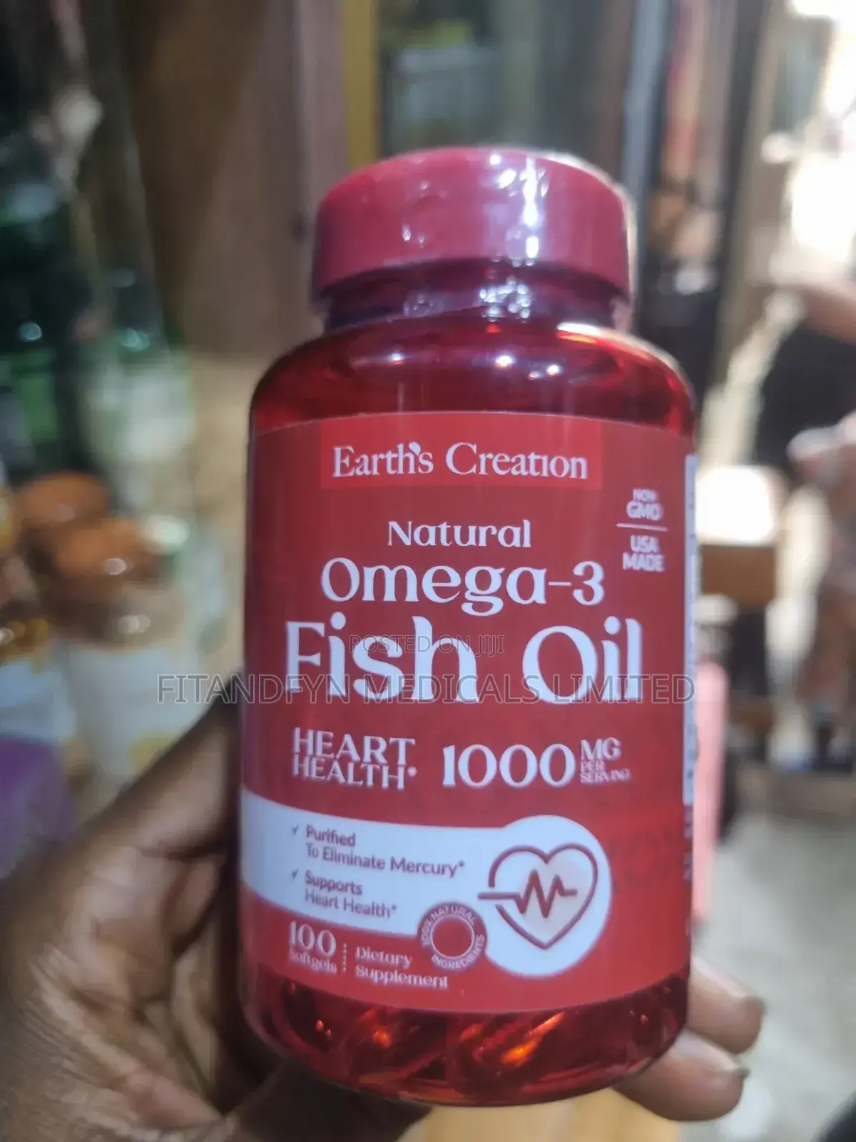 Natural Omega 3 Fish Oil