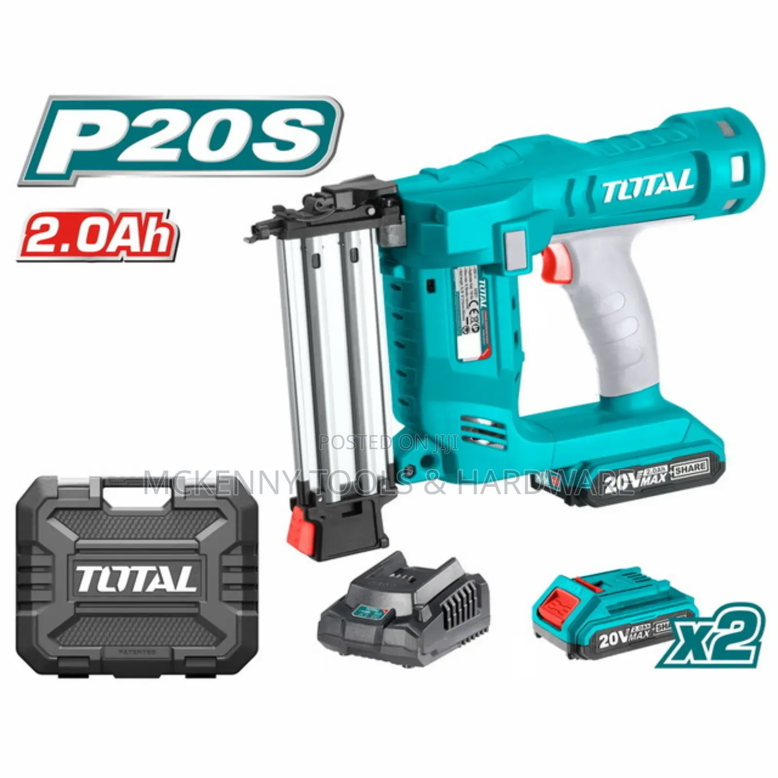 Cordless Brad Nailer Kit 20v / 2ah (Tcbnli2001