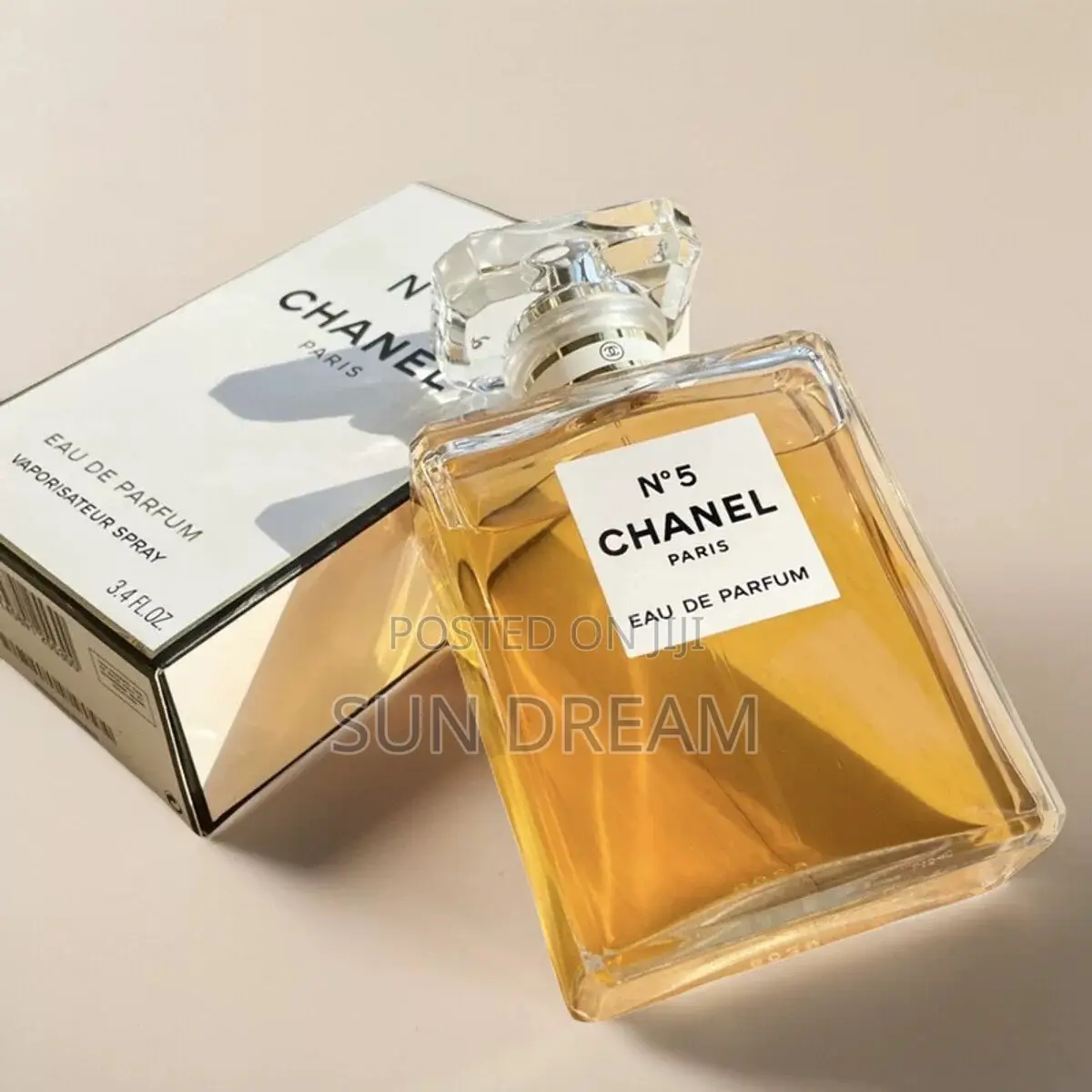 Chanel Perfume Yellow No. 5 100ml Edp Women's Perfume