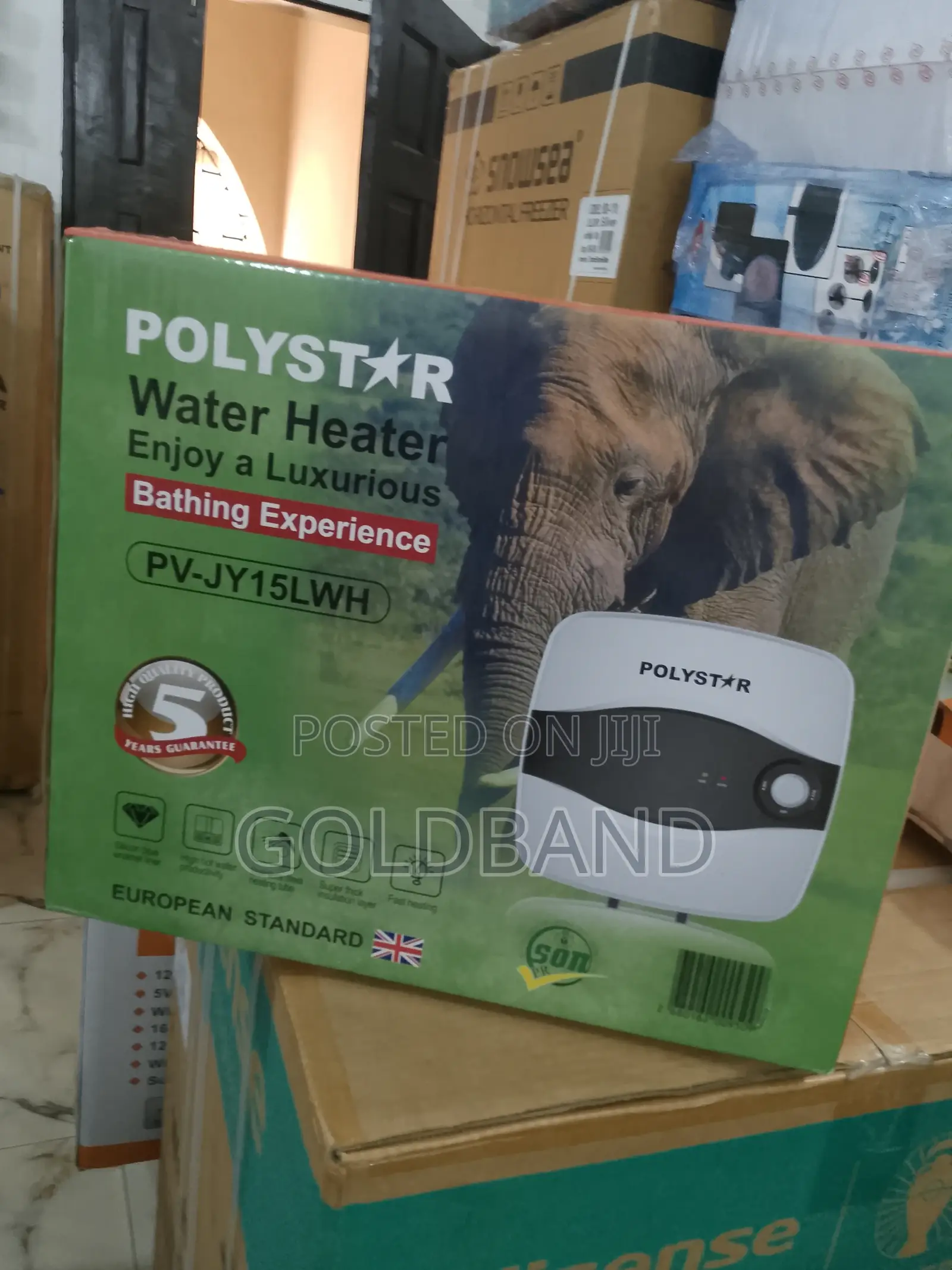 Reliable Heating With Polystar 15l Electric Water Heater