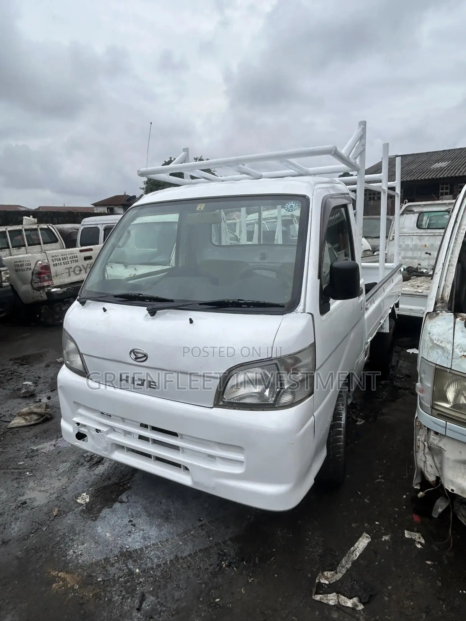 Latest Model Daihatsu Hijet Manual Mini Truck 2011 White