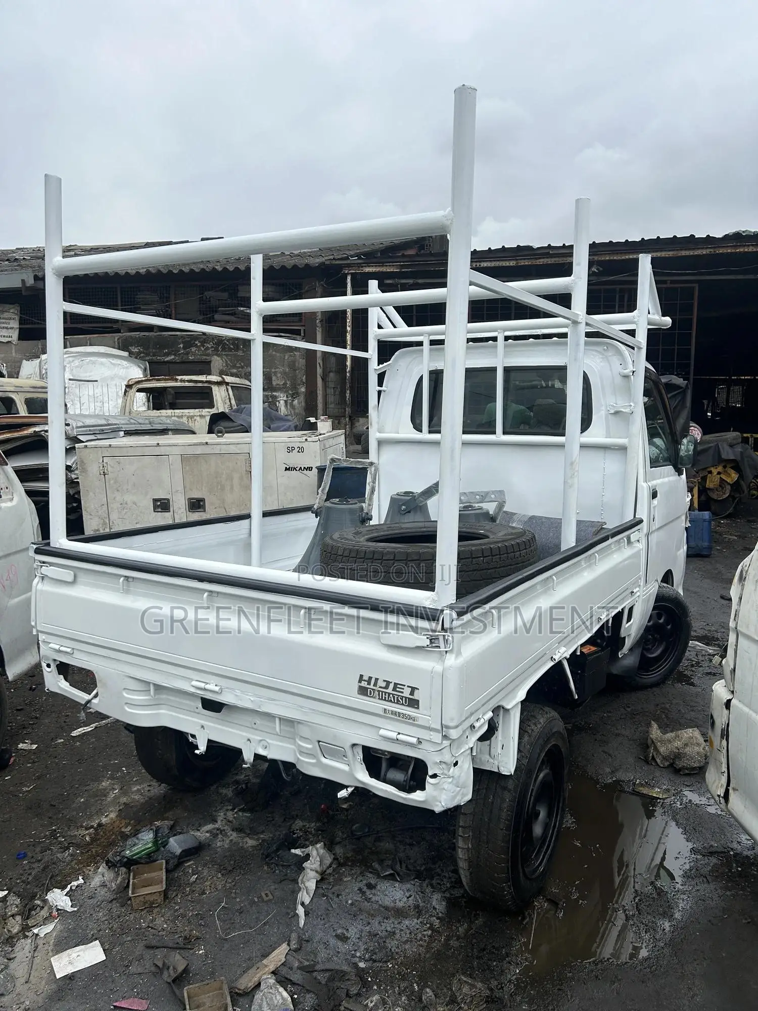 Latest Model Daihatsu Hijet Manual Mini Truck 2011 White