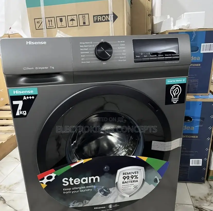 Hisense 7kg Front Loader Inverter Automatic Washing Machine