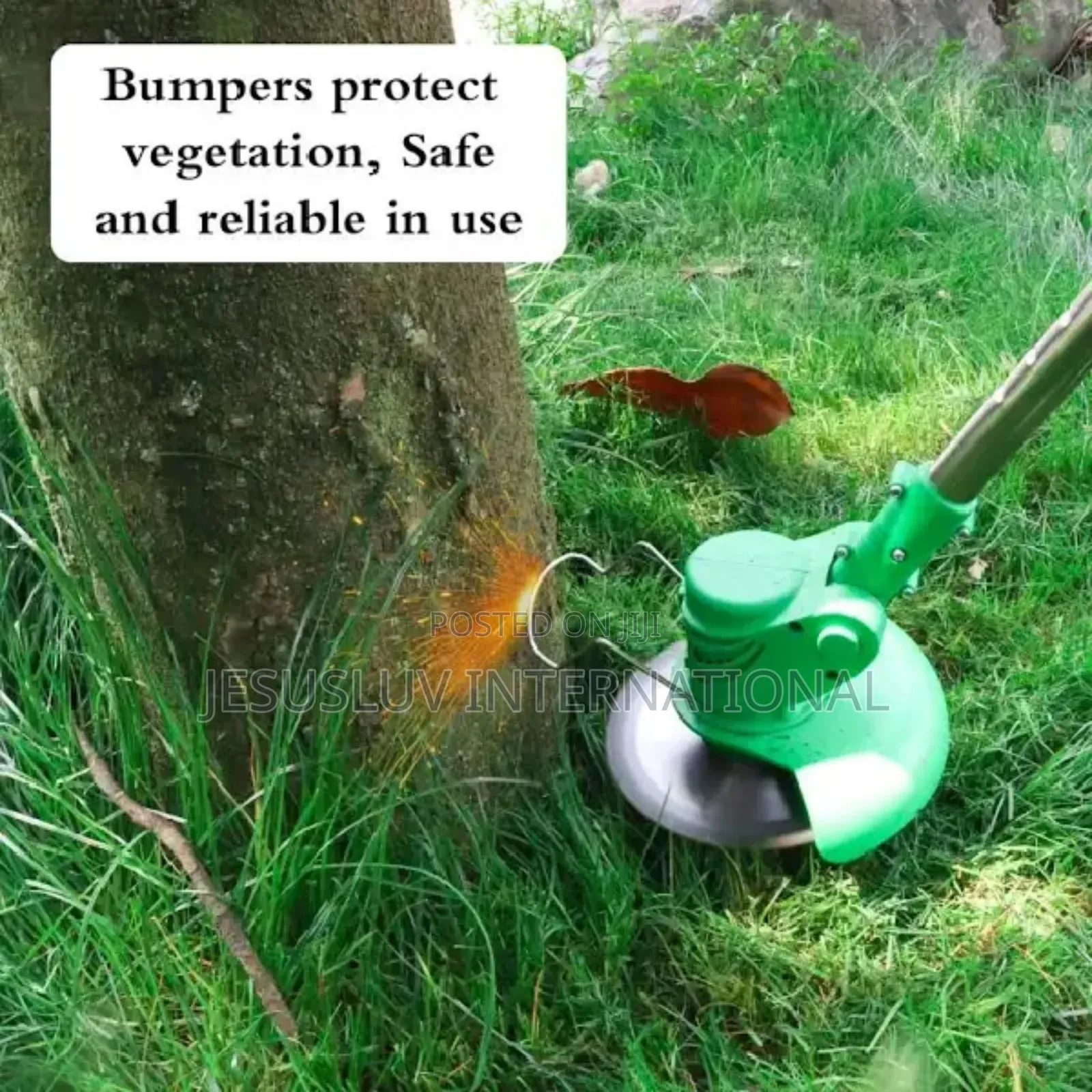 Grass Brush Cutter With 2 Rechargeable 48v Batteries