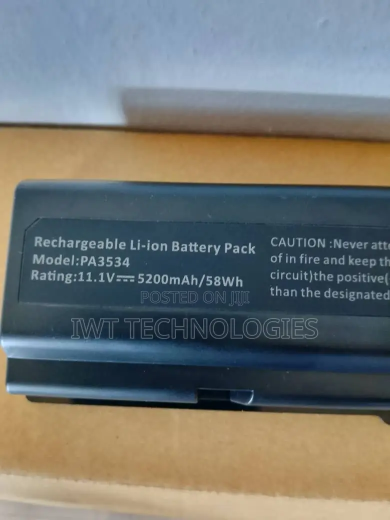 Toshiba Battery