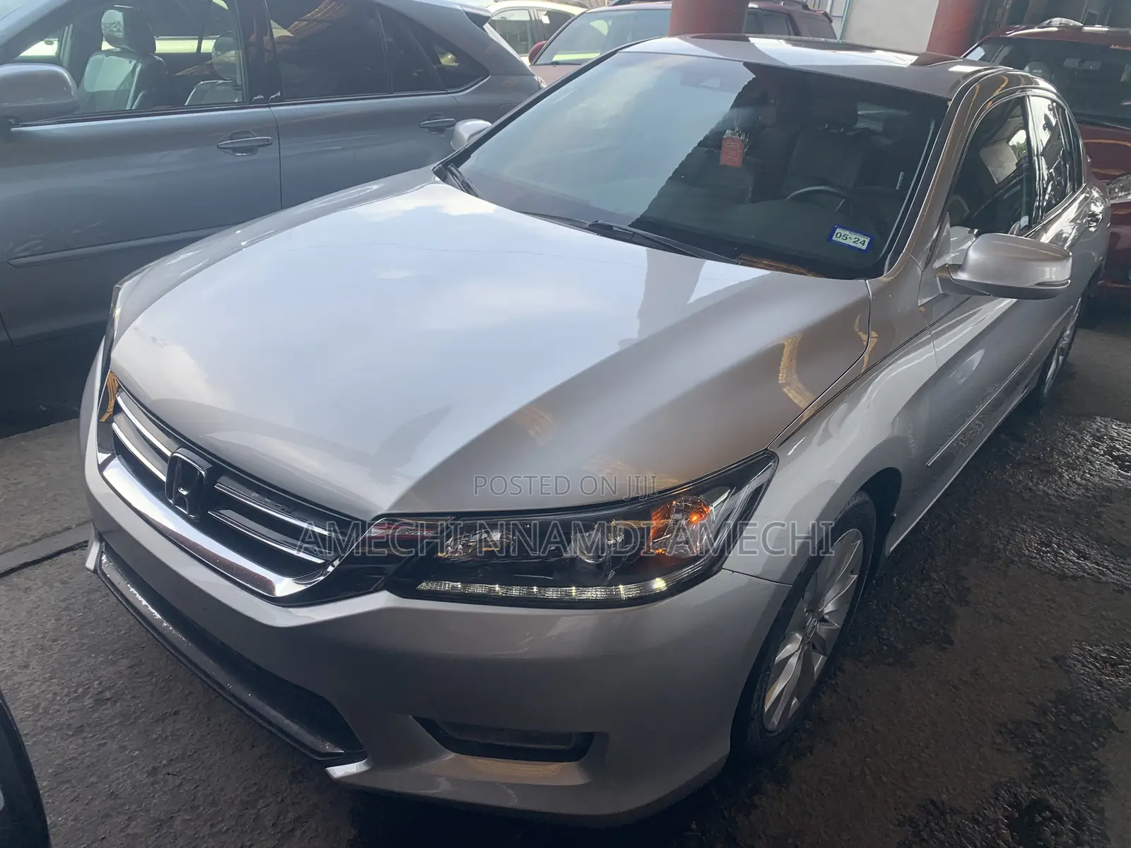 Honda Accord EX-L V-6 2dr Coupe (3.5L 6cyl 6A) 2015 Silver