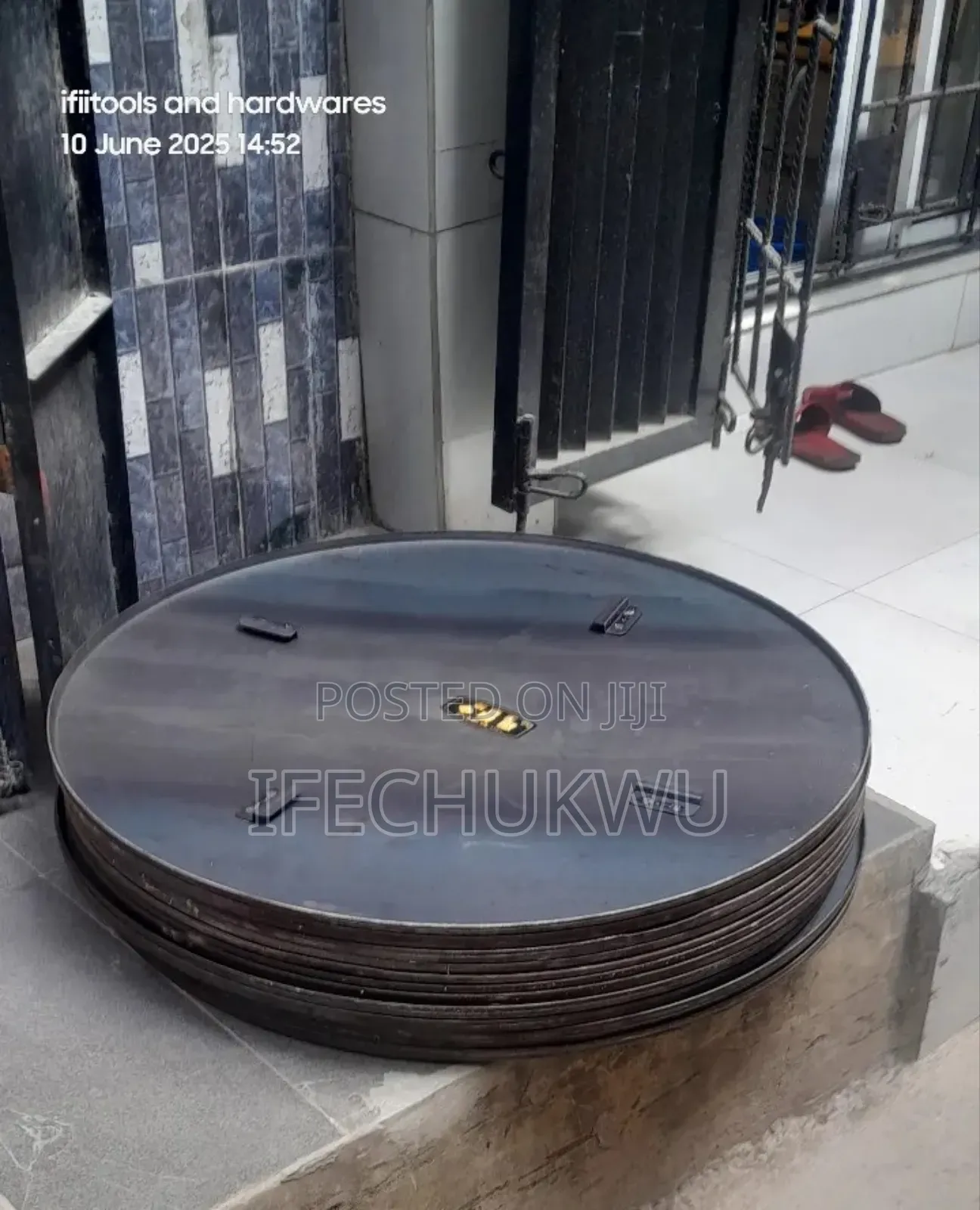 Power Trowel Float Pan
