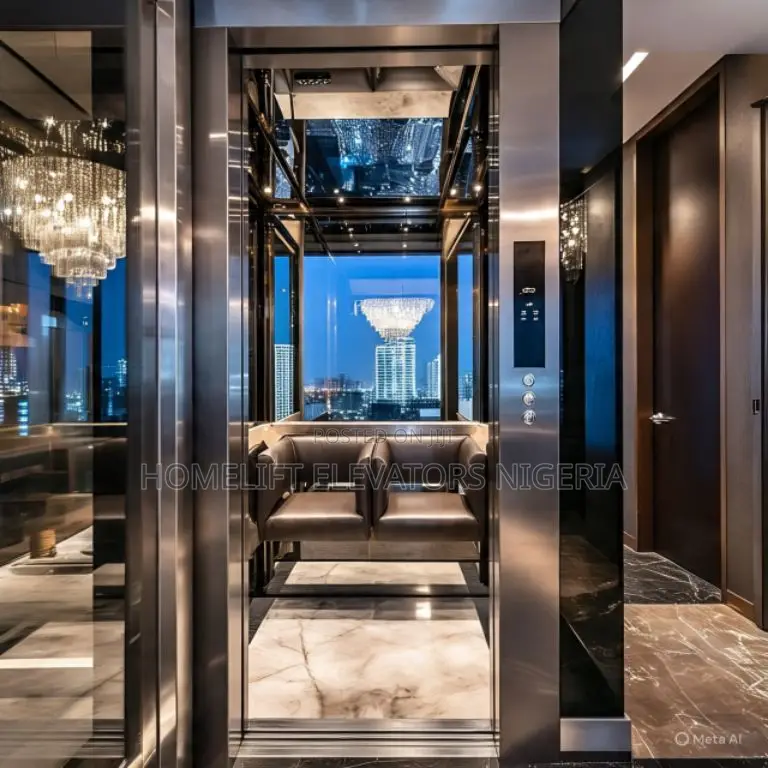 Villa Round Residential Glass Elevators