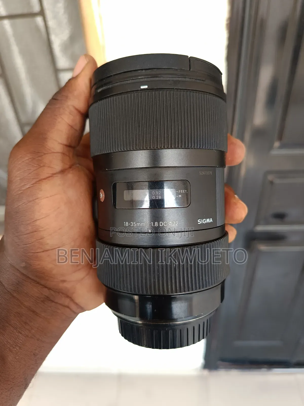 Sigma Lens for Canon 18-35mm F1.8