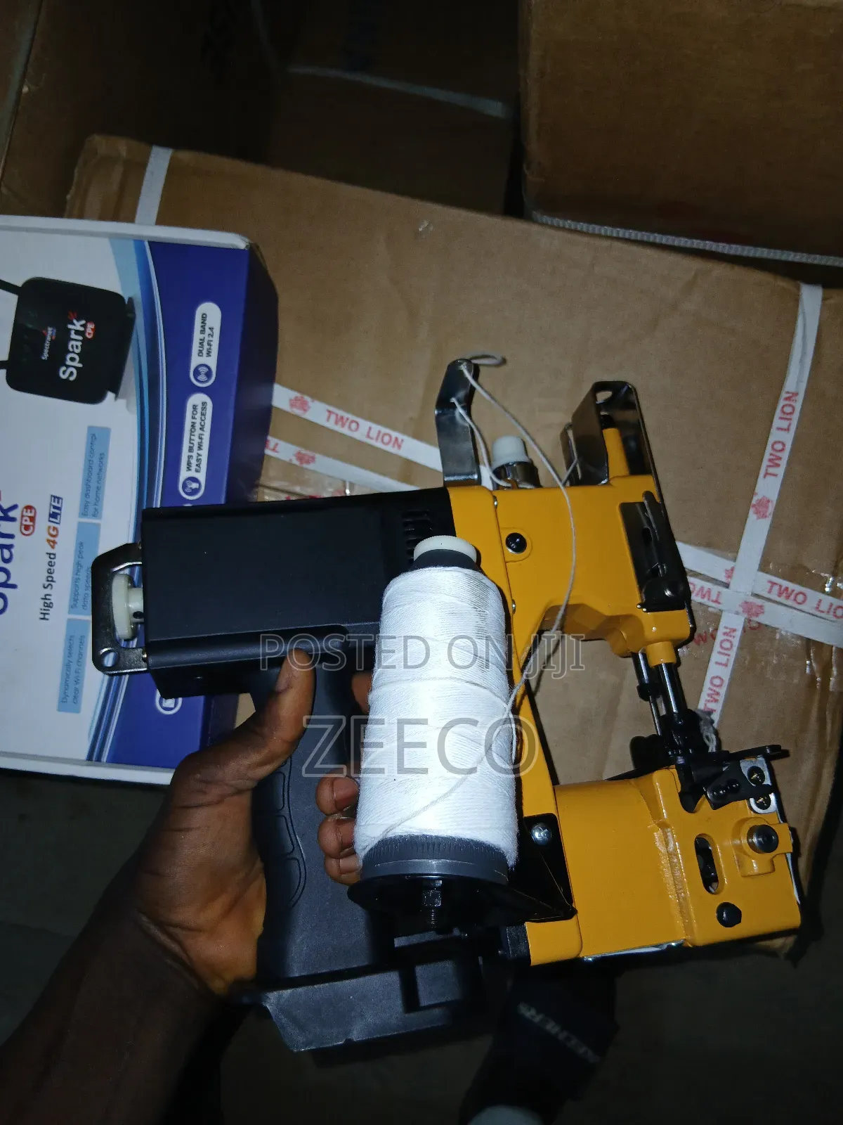 Portable Bag Closer Sewing Machine Battery