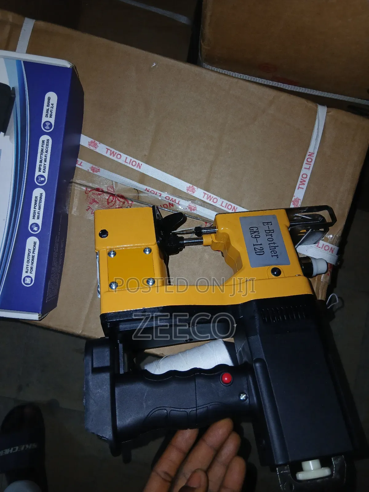 Portable Bag Closer Sewing Machine Battery