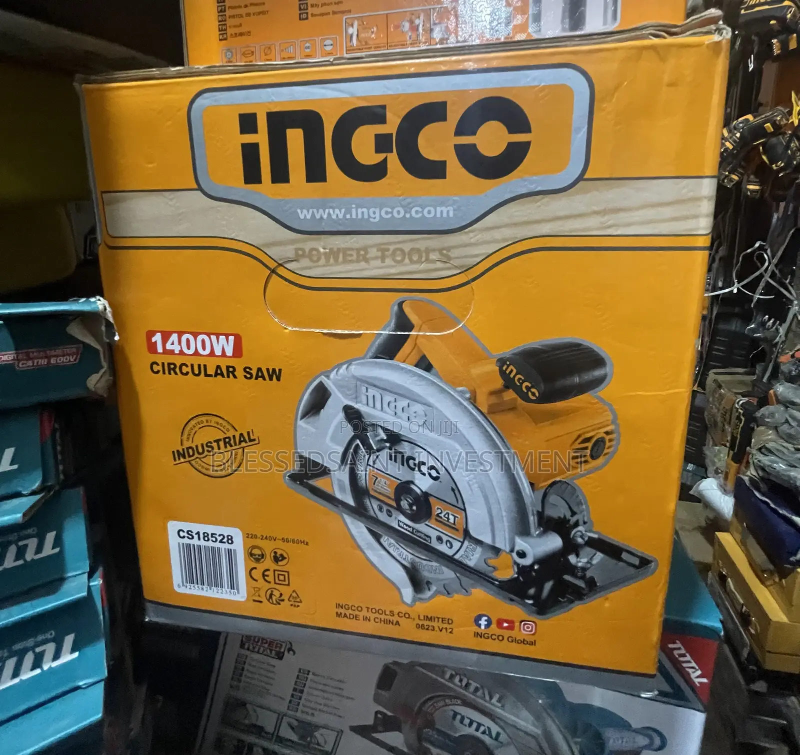 Ingco Circular Saw 7” 1400w