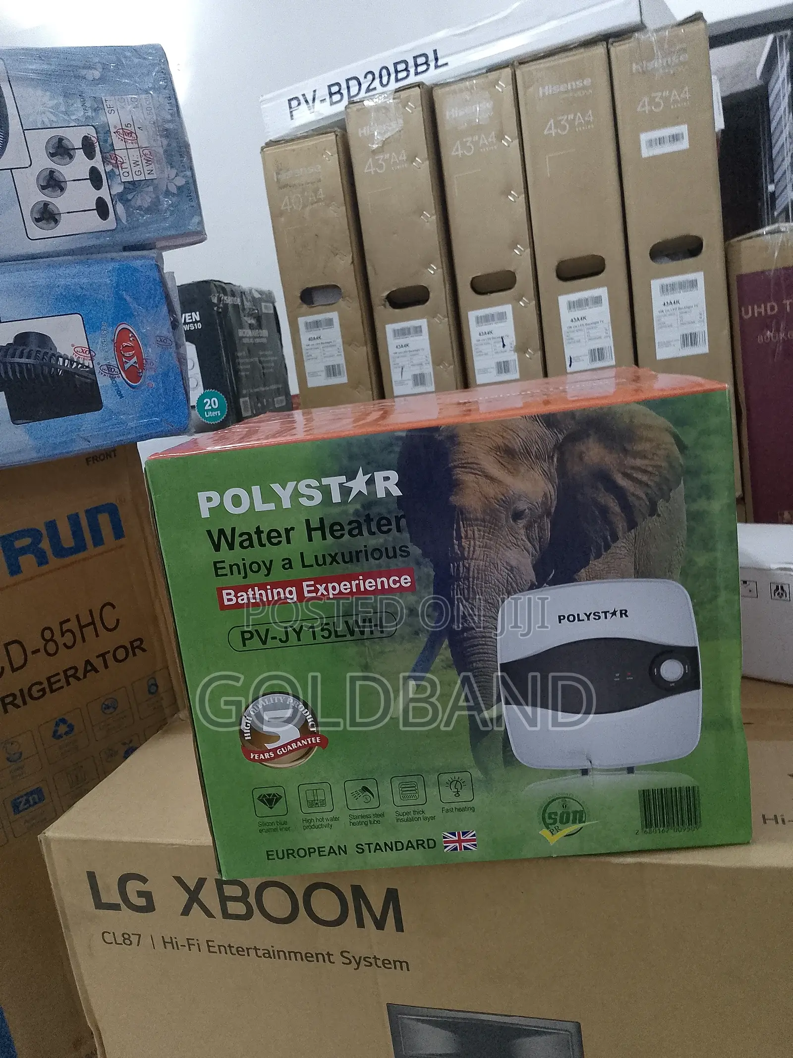 Polystar 15l Water Heater – Hot Water in Seconds, Anytime