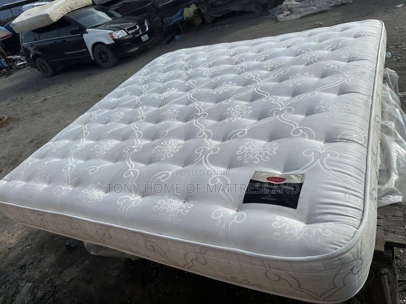 6x7 12 Inches Usa Semi Orthopedic Mattress