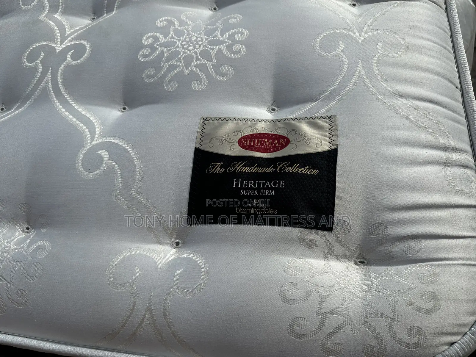 6x7 12 Inches Usa Semi Orthopedic Mattress