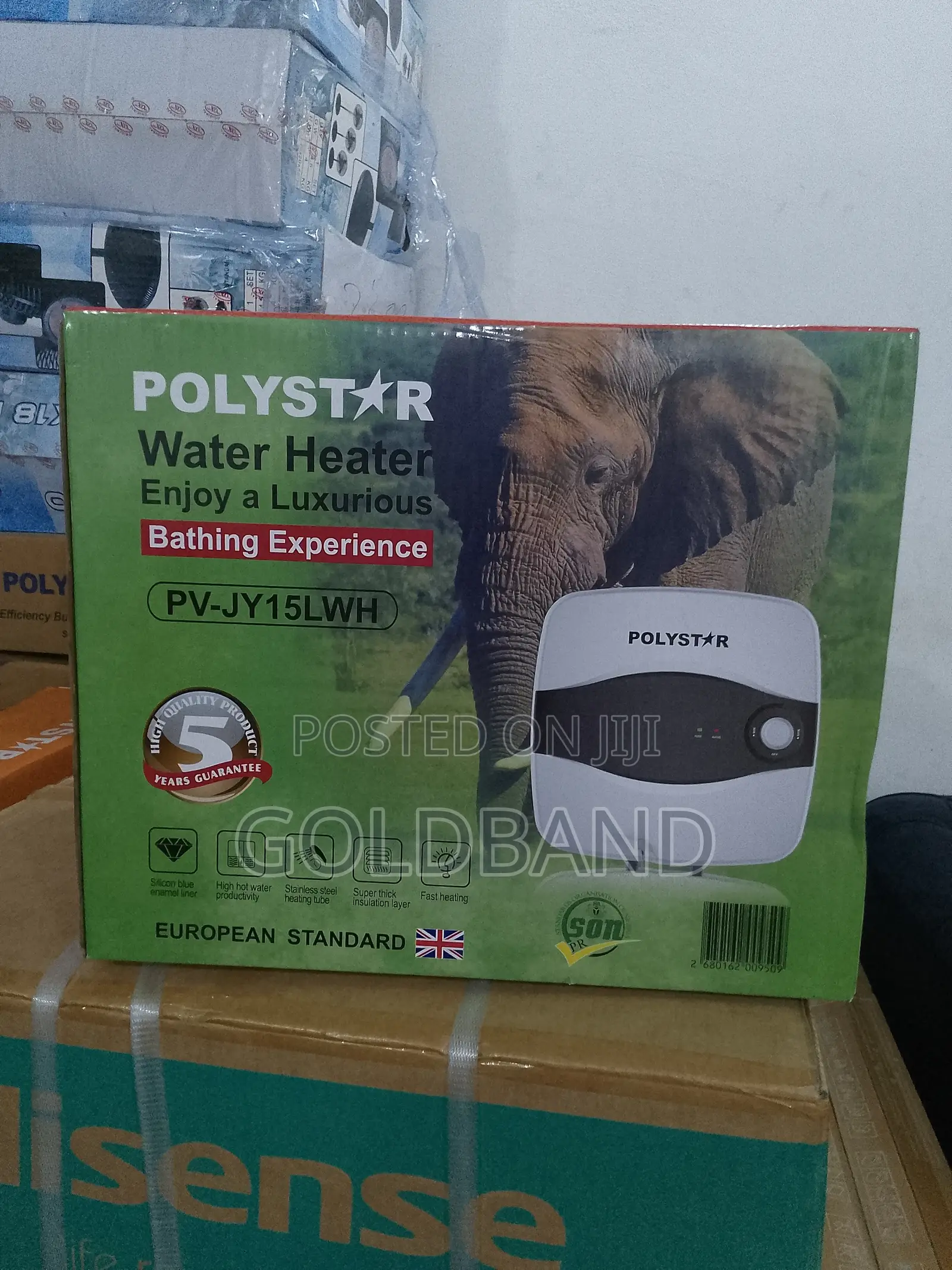Polystar 15l Water Heater – Instant Warmth, Zero Hassle