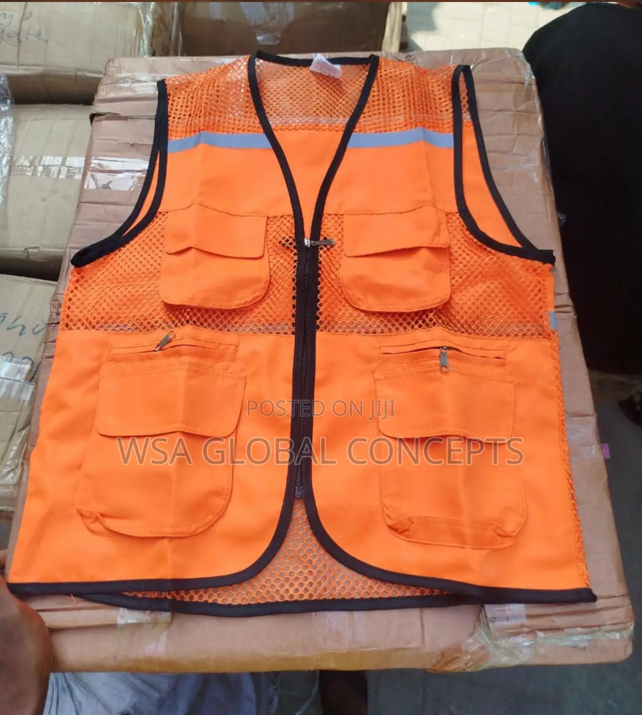 New Design Net Executive Reflective Jacket