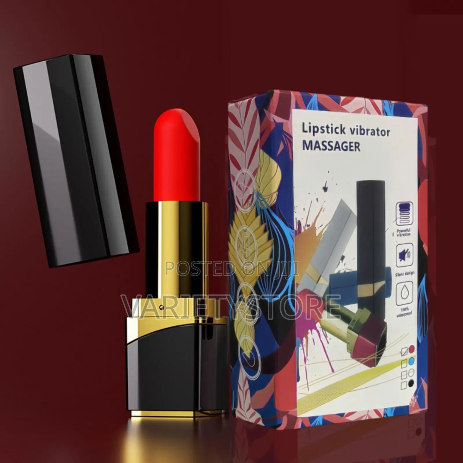 Portable Female Lipstick Vibrator Sex Toys 10 Frequency
