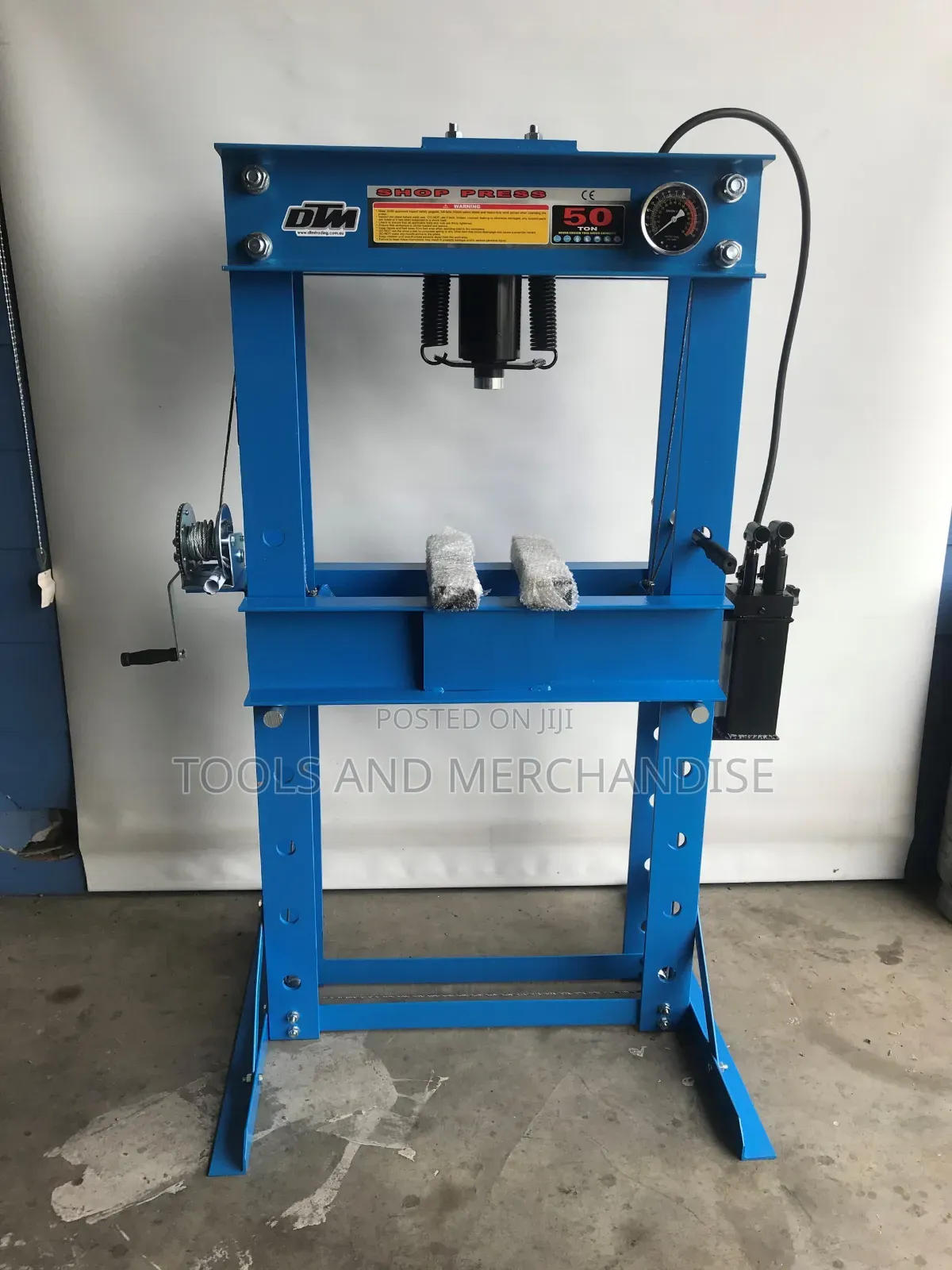 50 Ton Hydraulic Shop Press