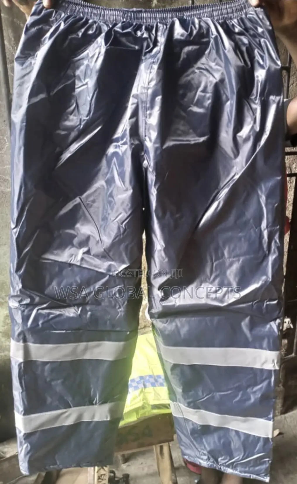 Polyester Raincoat Up&Down With Reflective