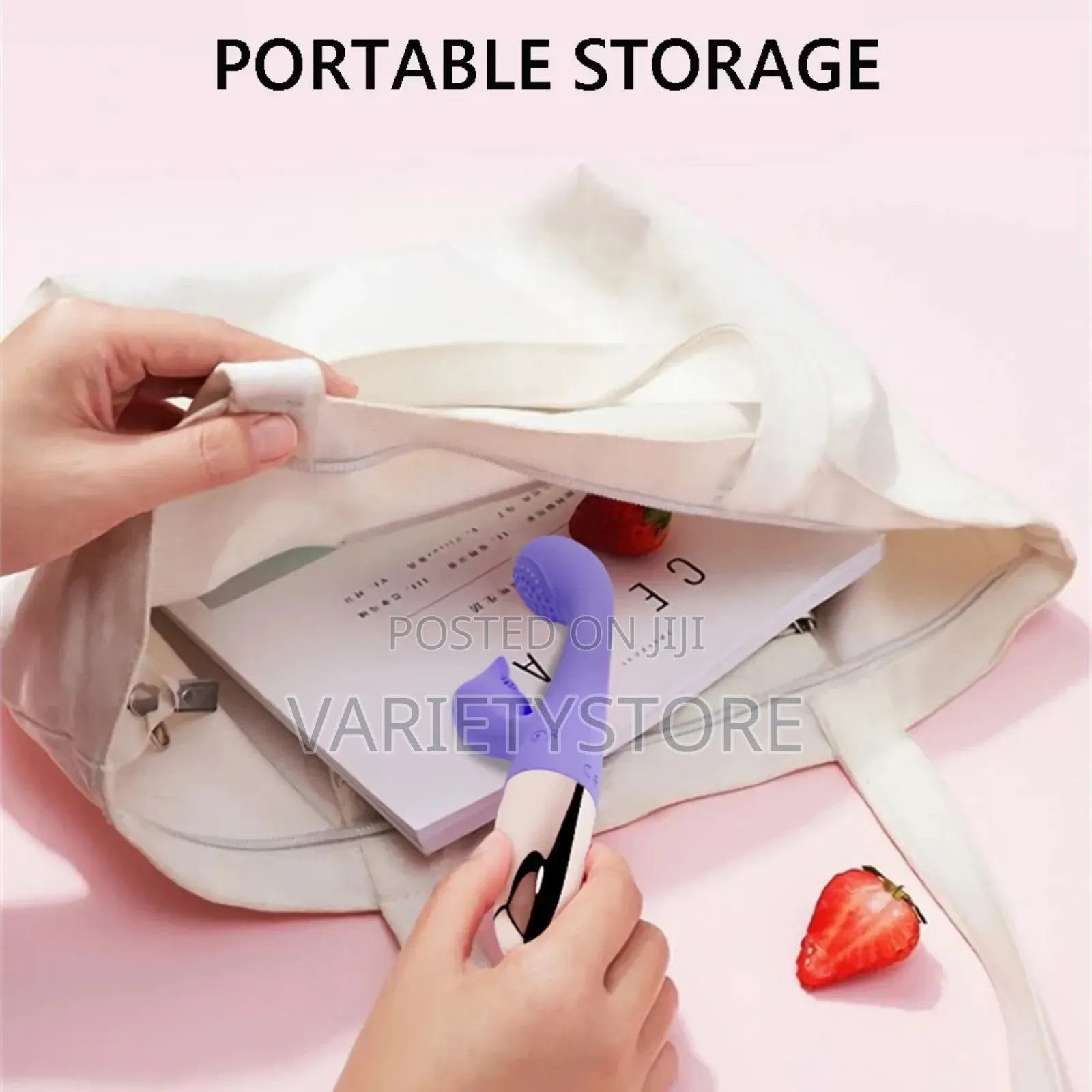 G Spot Rabbit Vibrator Clitoris Nipple Stimulation Sex Toy